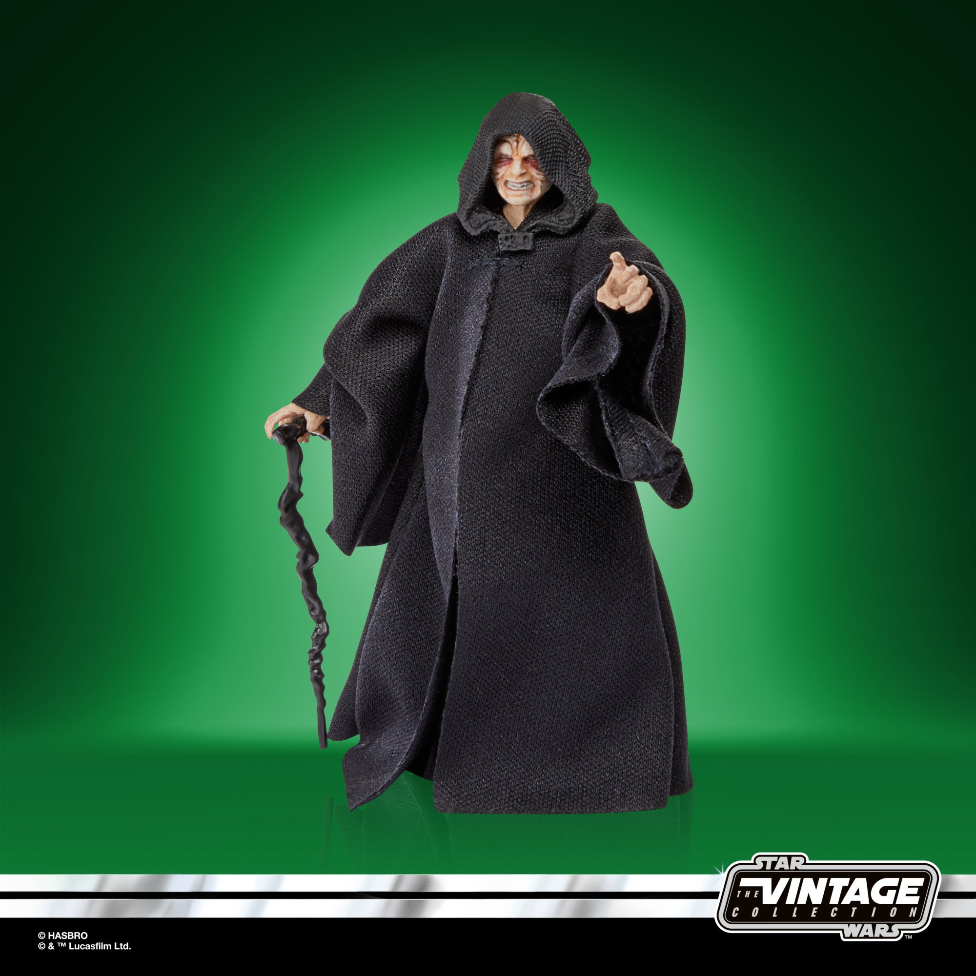 Hasbro Kenner The Vintage Collection Star Wars The Emperor Palpatine 3.75-inch-scale Action Figure ฮาสโบร สตาร์ วอร์ส หุ่นโมเดลฟิกเกอร์ พัลพาทีน ขนาด 3.75 นิ้ว ลิขสิทธิ์แท้