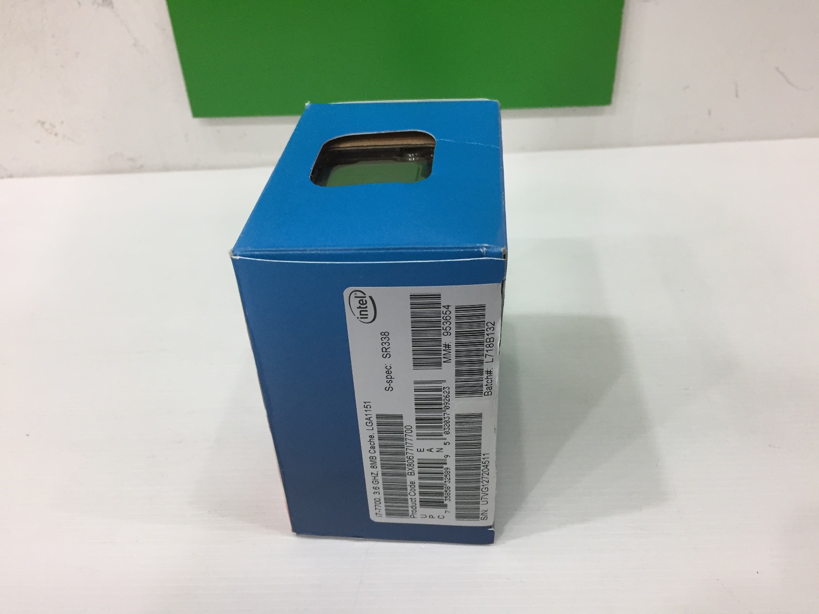 Intel® Core™ i7-7700 JIB 12/2020