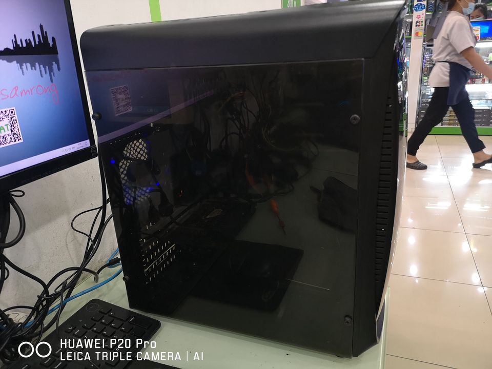 PC intel Pentium G4560 RAM8 SSD256 GTX1050 รับประกัน 3เดืือน