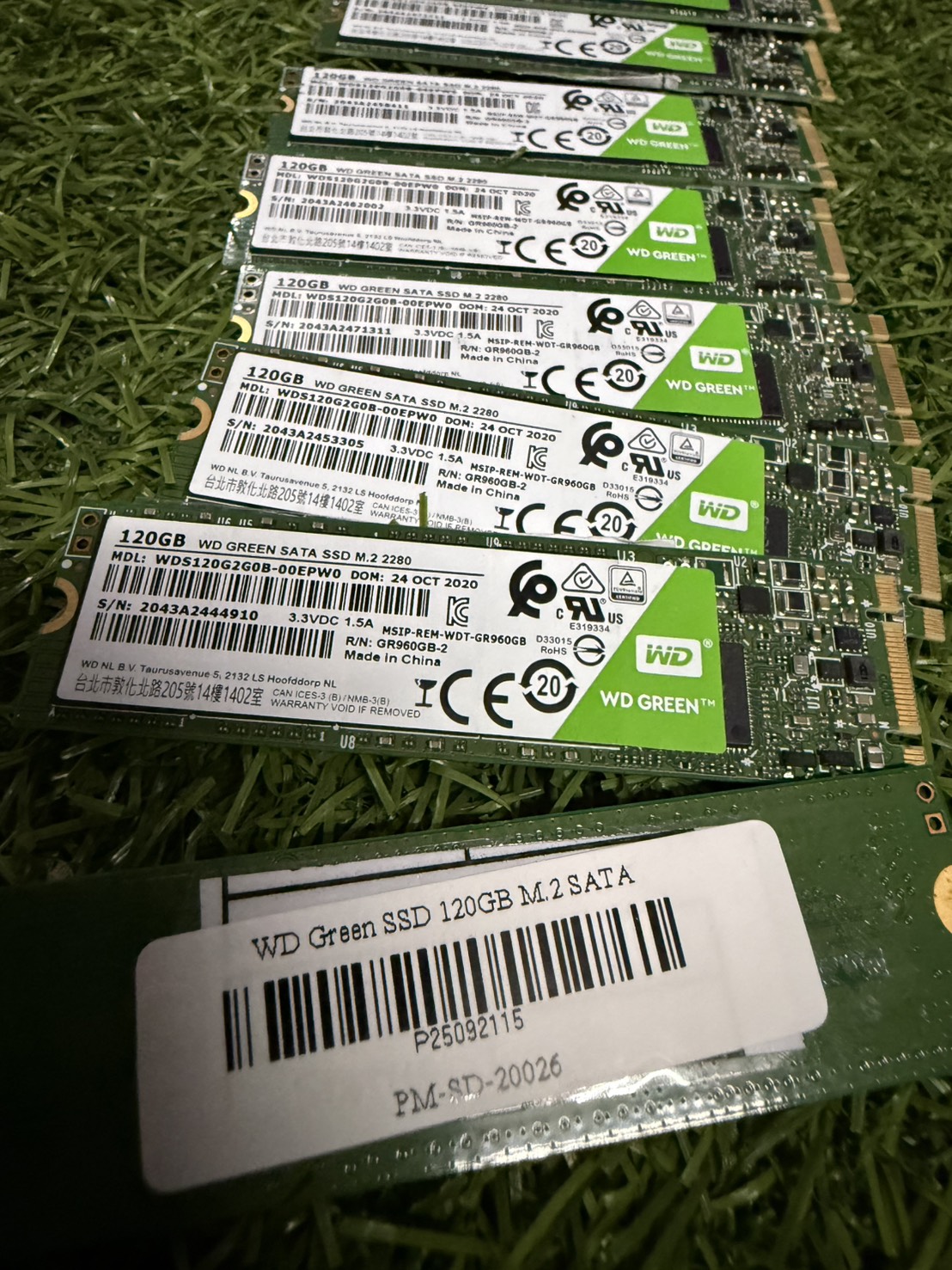 เอสเอสดี WD Green SSD 120GB M.2 SATA มี 30 ตัว