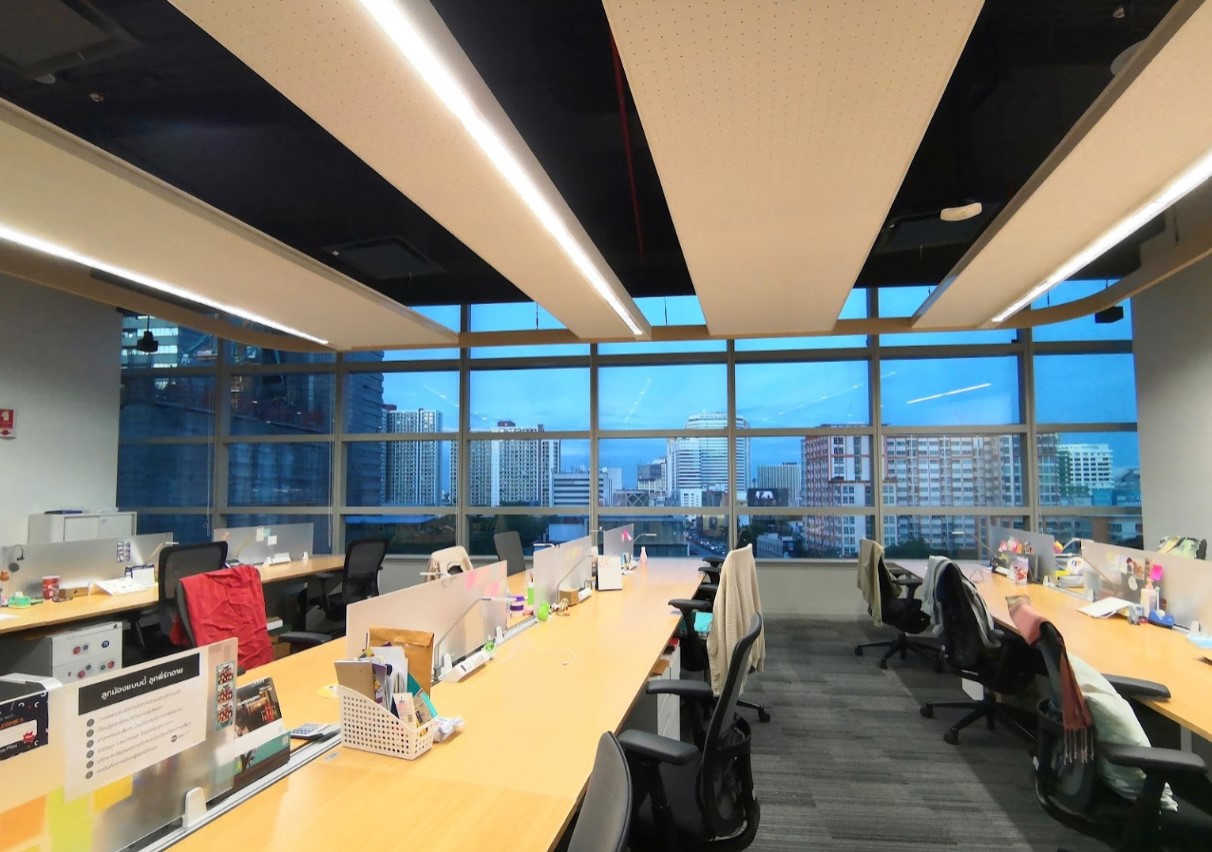 อาคารสำนักงาน ยูนิลีเวอร์ เฮ้าส์ สำนักงานให้เช่าใกล้รถไฟฟ้า MRT พระราม 9 และ ใกล้ห้างเซ็นทรัลพระราม 9 กรุงเทพฯ