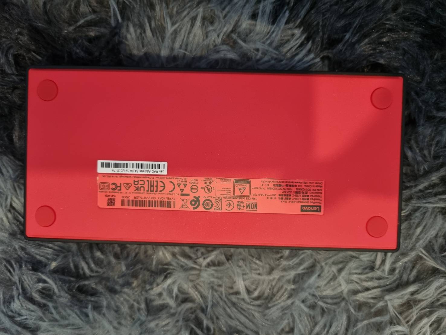 แท่นเชื่อมต่อ ThinkPad Universal USB-C Dock 40AY0090TW ของใหม่