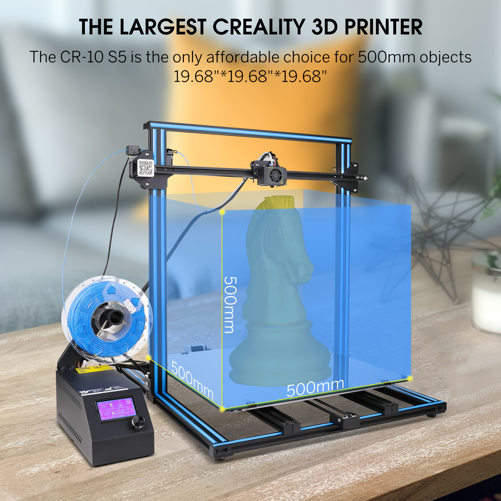 ขายถูก CREALITY 📍 CR-10 S5 , 3D Printer 📍 เครื่องพิมพ์ 3 มิติ ประกันศูนย์ไทย สำเนา