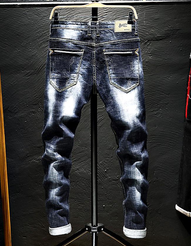 001027 ยีนส์ Sandcow Style Korean Version Diesel Jeans Denim Slim feet Size 28-38