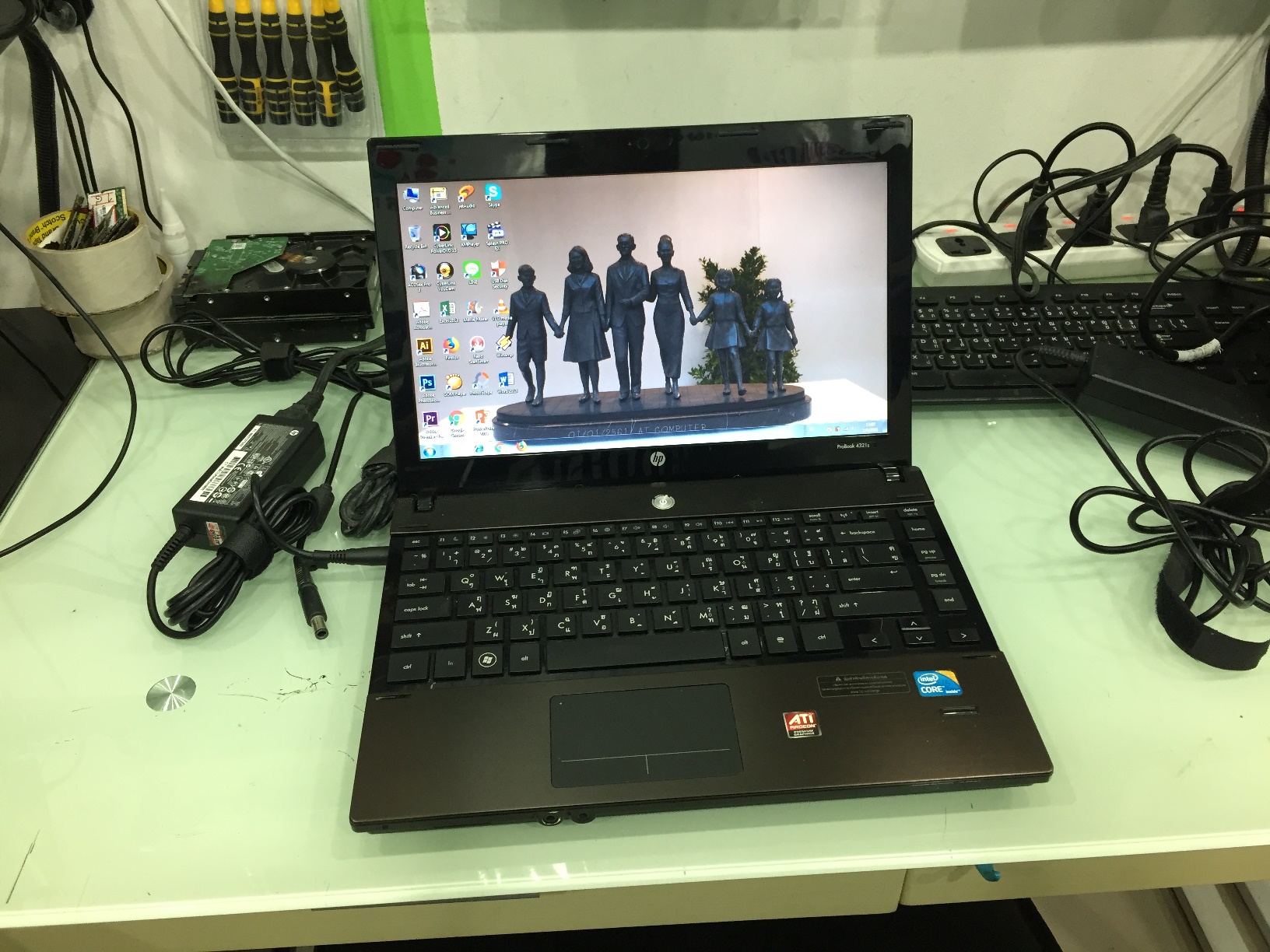HP Probook 4321s แบตฯเสื่อม
