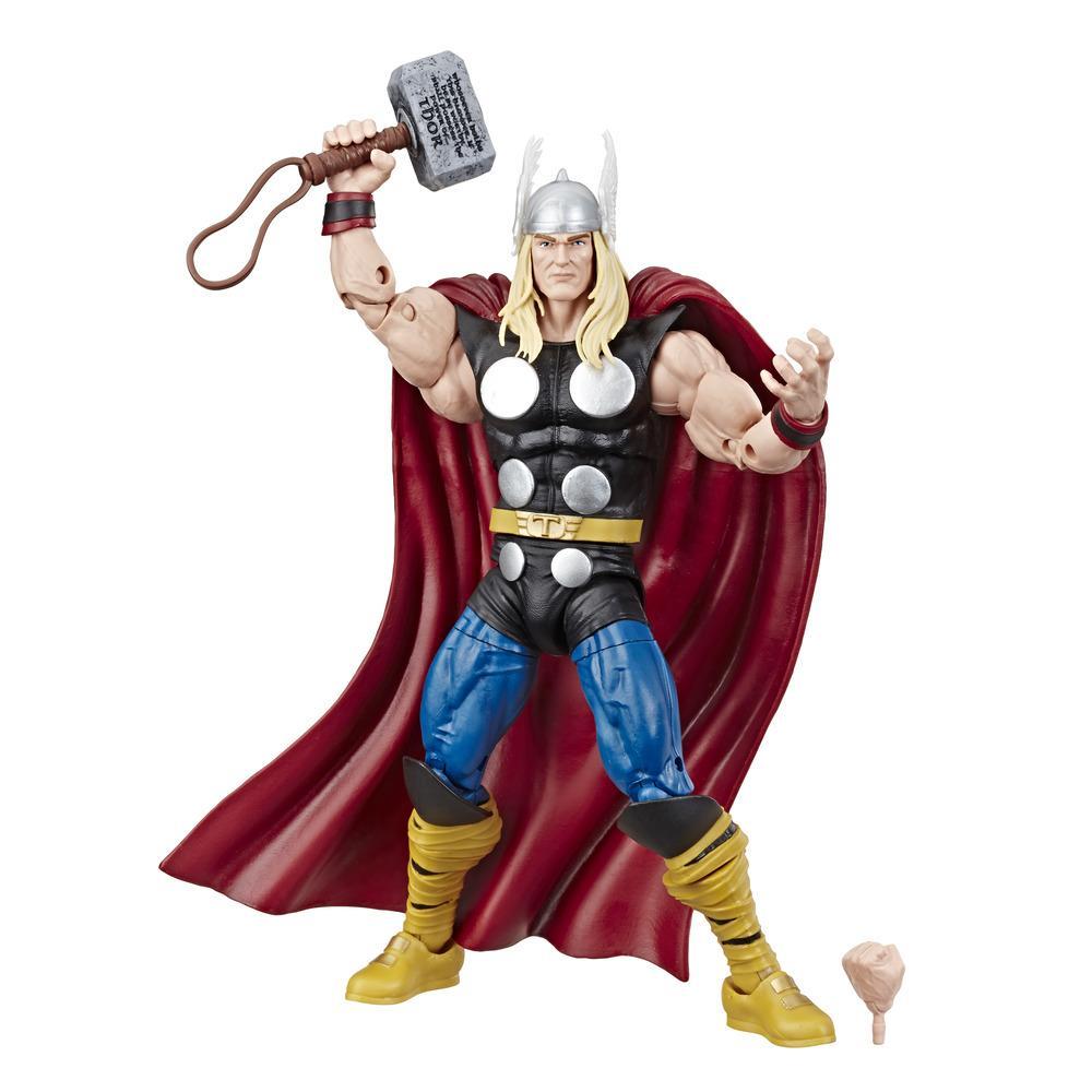 Hasbro Marvel Legends Series 80th Anniversary Thor Figure ฮาสโบร มาร์เวล เลเจนด์ ซีรี่ย์ส 80 ปี อเวนเจอร์ส หุ่นโมเดลฟิกเกอร์ ธอร์ 6 นิ้ว ลิขสิทธิ์แท้