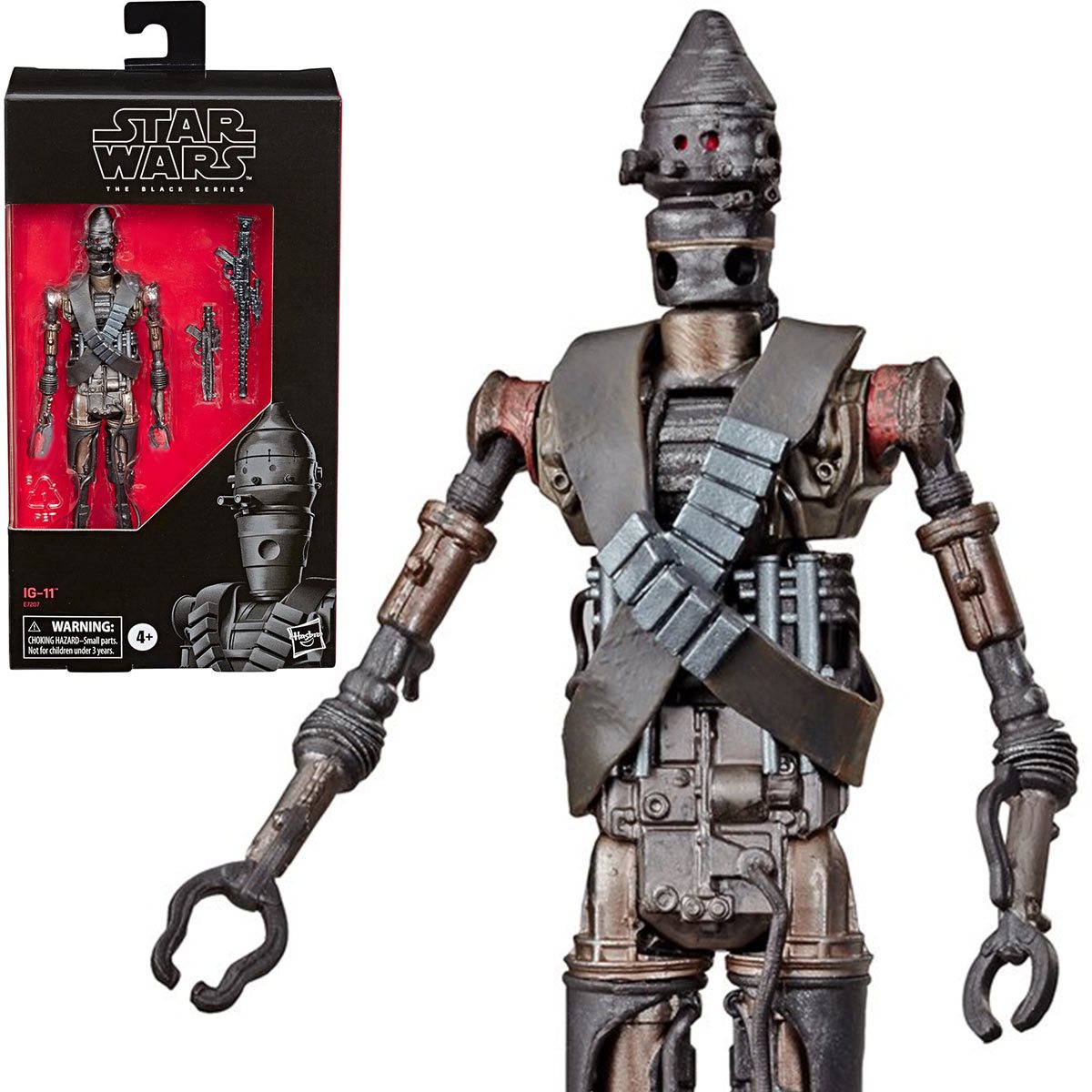 Hasbro Star Wars The Black Series IG-11 Droid 6-inch-scale Figure ฮาสโบร สตาร์ วอร์ส เดอะ แบล็ค ซีรีส์ หุ่นโมเดลฟิกเกอร์ หุ่นยนต์ไอจี-11 ขนาด 6 นิ้ว ลิขสิทธิ์แท้