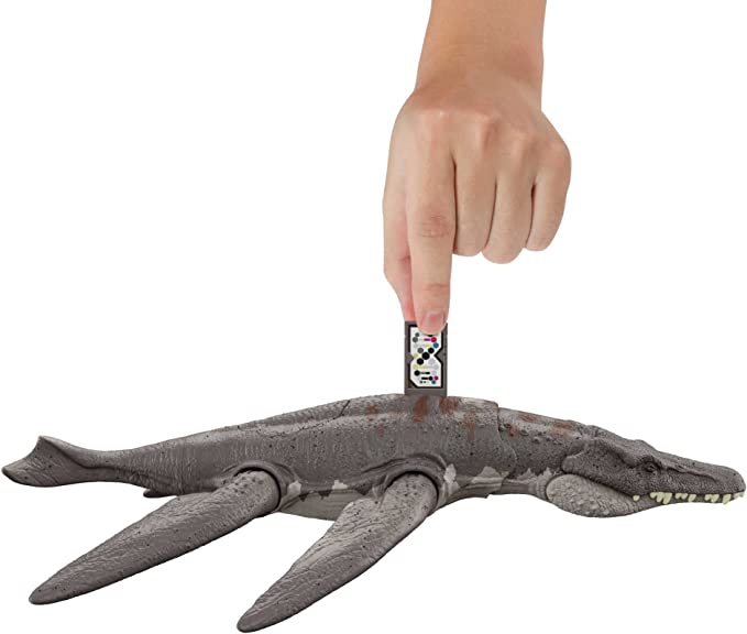 Mattel Jurassic World Roar Strikers Liopluerodon (HDX38) แมทเทล จูราสสิค เวิลด์ ของเล่นแอ็กชั่นฟิกเกอร์ไดโนเสาร์ ไลโอพลัวเรอดอน