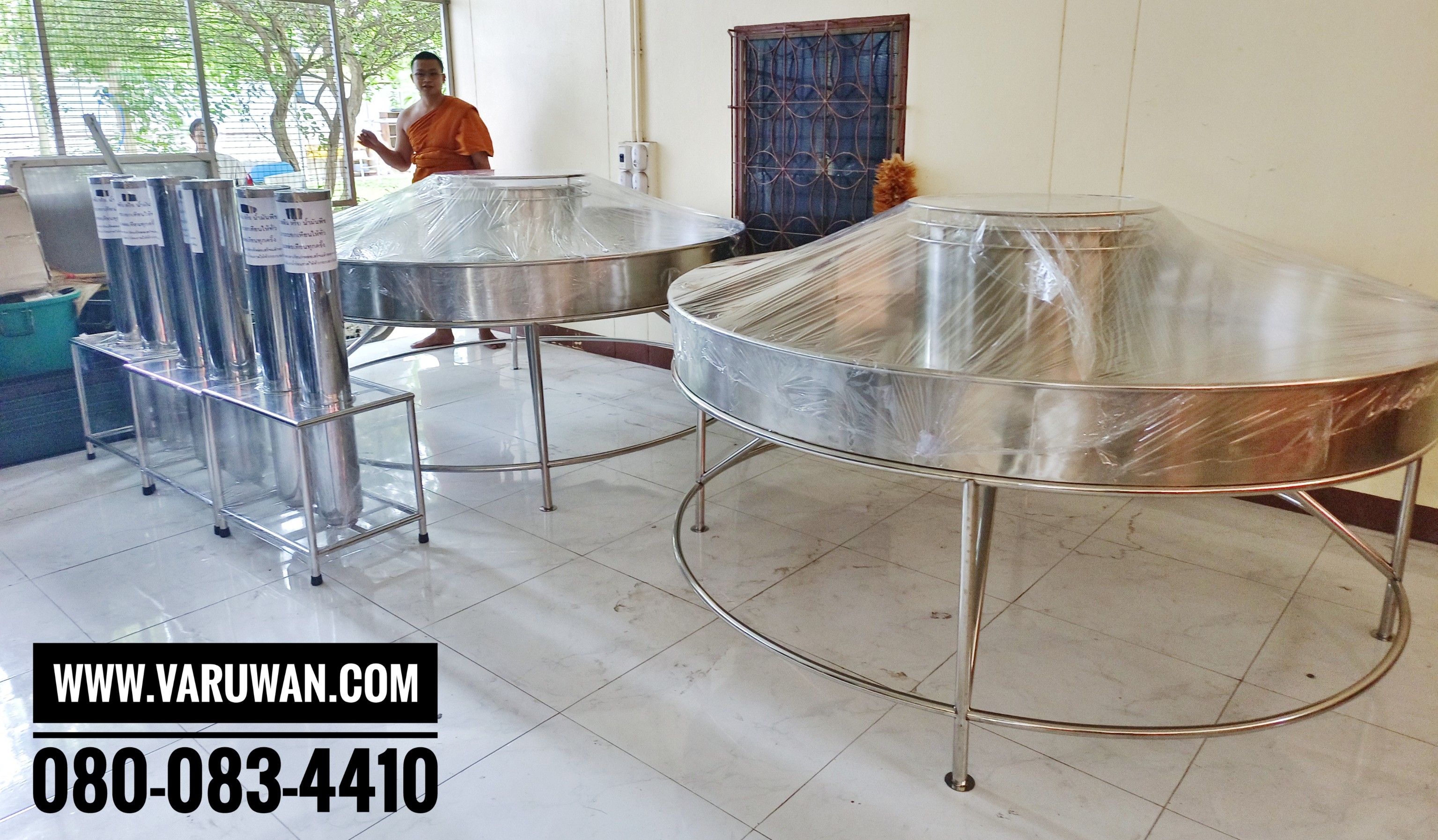 อ่างเทียนลอยน้ำสแตนเลส