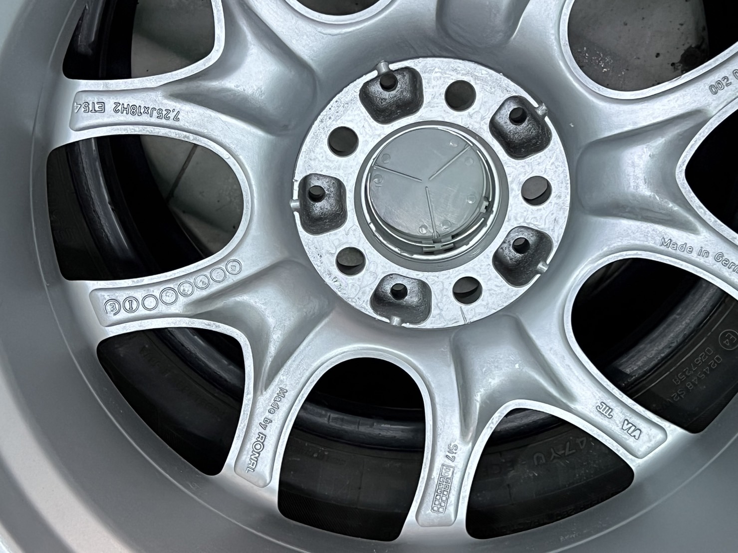 ล้อเบนซ์แท้ BRABUS BLOCK-5 18"