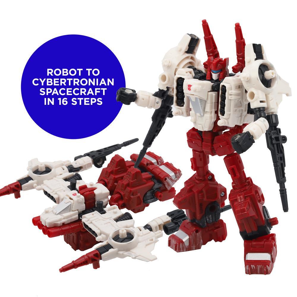 Hasbro Transformers Generations War for Cybertron Siege Deluxe WFC-S22 Autobot Six-Gun Figure ฮาสโบร ทรานสฟอเมอร์ส เจเนอเรชั่น วอร์ ฟอร์ ไซเบอร์ตรอน WFC-S22 ดีลักซ์ คลาส หุ่นยนต์ออโต้บ็อท ซิกซ์-กัน 5.5 นิ้ว ลิขสิทธิ์แท้