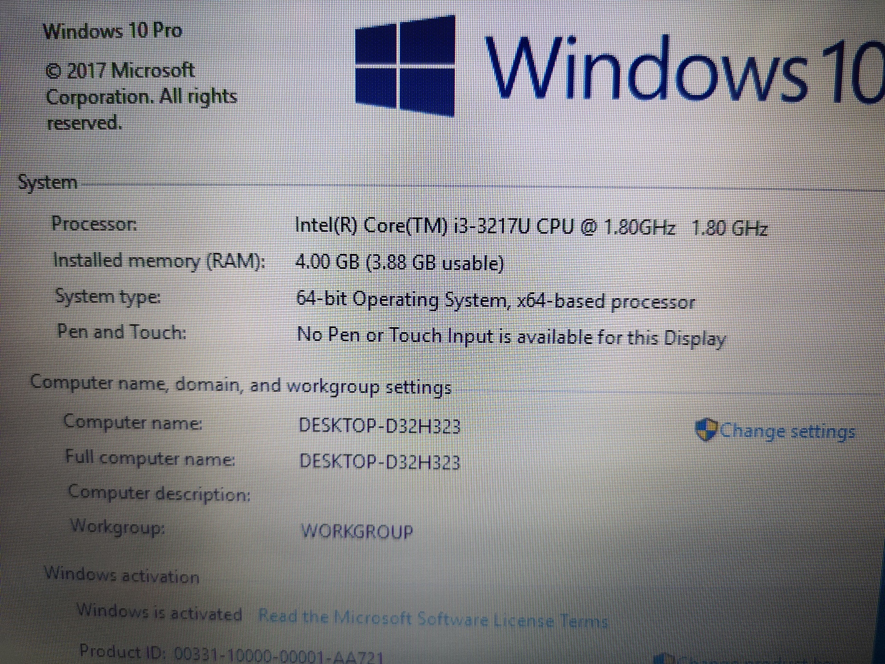 DELL Inspiron N3521-W561005TH