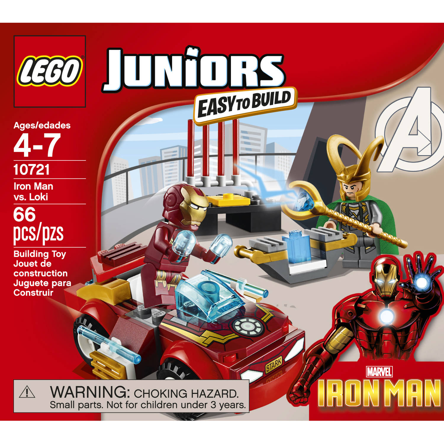 LEGO Junior MARVEL : IRONMAN (Easy to build) รุ่น 10721
