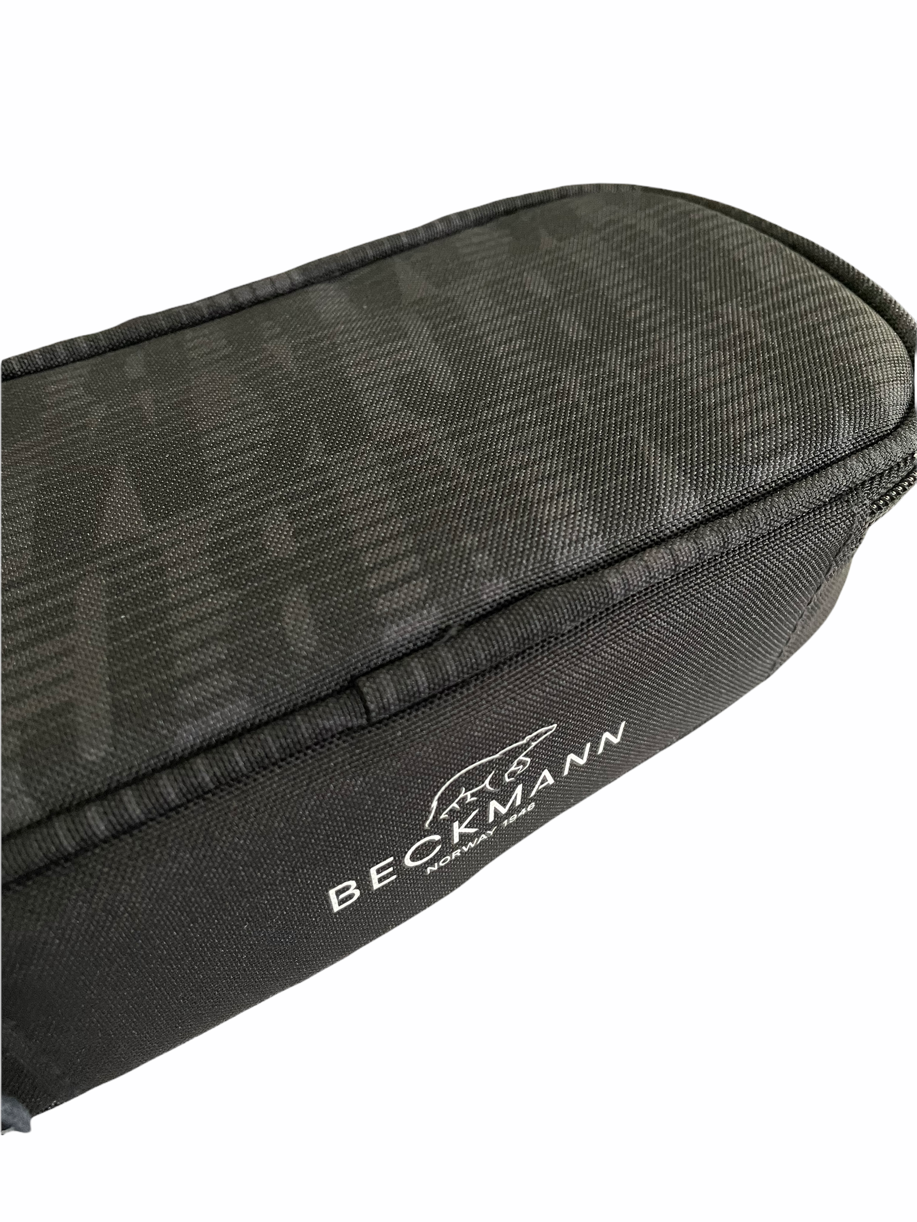 Oval pencil case, Black Bckmn