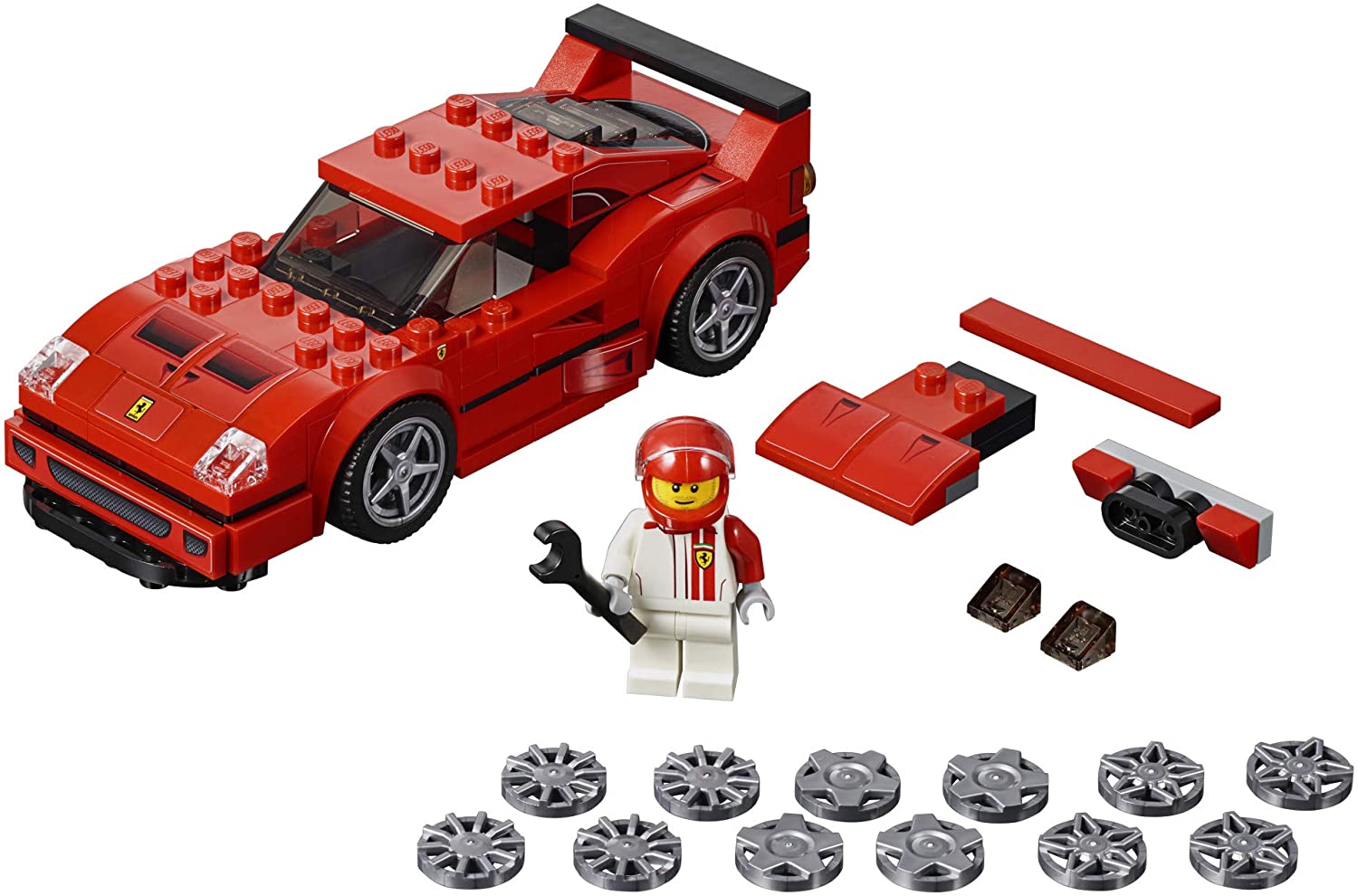 ตัวต่อเสริมทักษะ LEGO Speed Champions Ferrari F40 Competizione รุ่น 75890