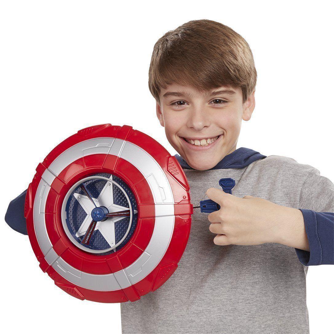 HASBRO MARVEL AVENGERS CAPTAIN AMERICA STAR LAUNCH SHIELD ฮาสโบร มาร์เวล อเวนเจอร์ โล่กัปตันอเมริกา รุ่น B0427 ลิขสิทธิ์แท้