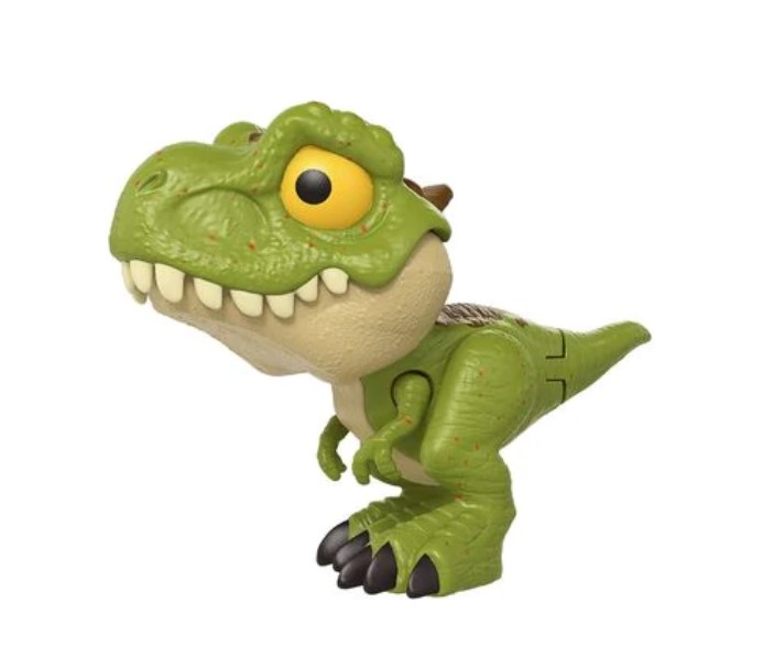Mattel Jurassic World Snap Squad Attitudes Tyrannosaurus Rex (HCM17) แมทเทล จูราสสิค เวิลด์ ของเล่นแอ็กชั่นฟิกเกอร์ไดโนเสาร์ ไทแรนโนซอรัส เร็กซ์ (ที. เร็กซ์) สีเขียว