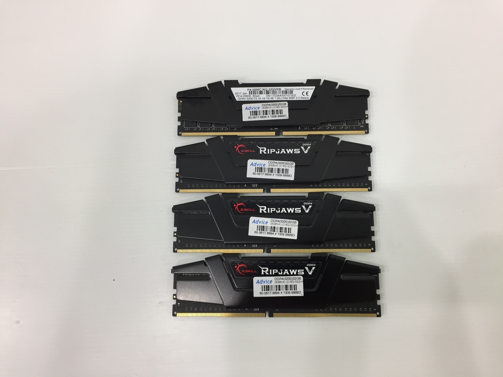 32 GB RAM PC DDR4/3200 G.SKILL RIPJAWS X4