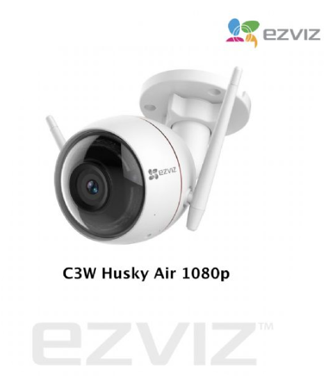 ขายถูก EZV (กล้องรักษาความปลอดภัย) C3W HUSKY AIR 1080P OUTDOOR WI-FI CAMERA EZV-CV310A01B2WFR