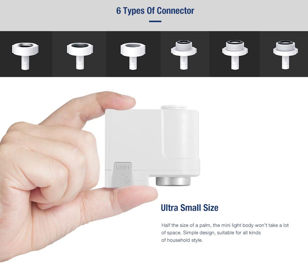 ขายถูก Xiaomi Sensor HD-ZNJSQ-02 ก็อกน้ำเซ็นเซอร์อินฟราเรดอัตโนมัติ + Xiaomi Youpin Auto Foaming (White) เครื่องทำโฟมล้างมืออัตโนมัติ สีขาว