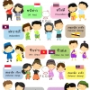 โปสเตอร์ขนาด A3 : คำทักทายอาเซียน