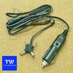 ที่จุดบุหรี่ในรถยนต์ (ตัวผู้) พร้อมหัวอะแดปเตอร์ / SMOP02