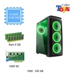 PC CPU I5-4670 แรม 8 การ์ดจอ Gtx 1060 6G เหมาะกับคนชอบเล่นเกมส์ เคส i4-41