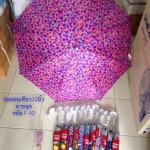 ร่มตอนเดียว 22 นิ้วลายจุดรหัส F-10