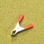 คีมคีบแบตเตอรี่ 10A (สีแดง)