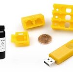 ขายถูก XYZprinting NOBEL SUPERFINE RESIN Resin_Rigid (500ml. X 2 bottles)