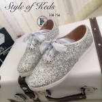 รองเท้า Keds Champion Glitter (สีเงิน)