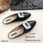 รองเท้าเปิดส้น Style Roger Viver (สีดำ)