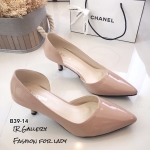 รองเท้าคัทชูเว้าข้าง (สีชมพู)