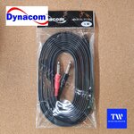 สาย3.5mm TR Stereo to 6.35mm Mono phone×2 (ยาว 5 เมตร) / Dynacom