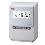 ขายถูก เครื่องตอกบัตร นาฬิกาตอกบัตร MAX รุ่น ER-1600 E แถมบัตร 100 ใบ+แผง 50 ช่อง 1 แผง