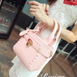 พร้อมส่ง : กระเป๋าถือ Style Valentino (สีชมพู)