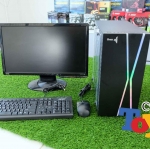 pc Gview ครบชุด จอ 19 นิ้ว พร้อมเม้าส์ คีร์บอร์ด usb wifi i7 2600 ram 8 GB HDD 500 vga gtx 1060 3 G