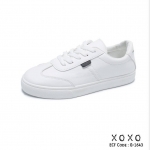 รองเท้าผ้าใบสไตล์ Sportขอบนิ่ม (สีดำ)