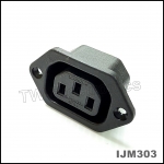 IEC Power ตัวเมีย ติดแท่น / IJM303