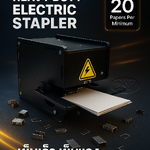 ขายถูก SYSFORM 120E Electric Stapler เครื่องเย็บไฟฟ้าอัตโนมัติ Heavy Duty เย็บ 20 แผ่น พร้อมรับประกัน