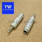 3.5 Stereo (ตัวผู้) / 6.35 Stereo (ตัวเมีย)