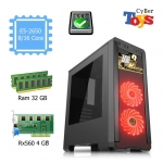 คอมสำหรับงานออกแบบ และเล่นเกมส์ WorkStation 8/16Core Ram 32G Rx 560 4G