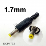 1.7mm DC ตัวผู้ หัวแฉก / DCP1702