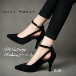 รองเท้าคัทชูสักหลาดรัดส้น (สีดำ)