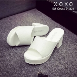 รองเท้าลำลองสไตล์แฟชั่นเกาหลี (สีขาว)