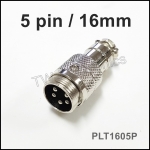 PLT (ตัวผู้) 5pin 16mm / PLT1605P