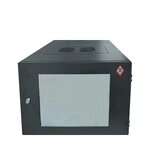 ขายถูก 19" GERMANY G2-60509N Wall Rack 9U สีดำ ลึก 50 cm. (60x50x45.5cm) ตู้รุ่นใหม่ สีดำ