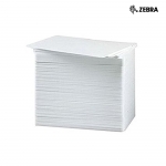 ขายถูก Zebra white PVC cards, 20 mil (500 cards) บัตรสำหรับการพิมพ์ หนา 20 มิล 500แผ่น