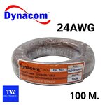 สายลำโพง 24AWG Dynacom JSL-083 (แบบม้วน 100 เมตร) สอบถาม-สั่งซื้อทางไลน์ID : tw28shop