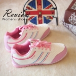 รองเท้าผ้าใบ Sport พาสเทล (ชมพู)